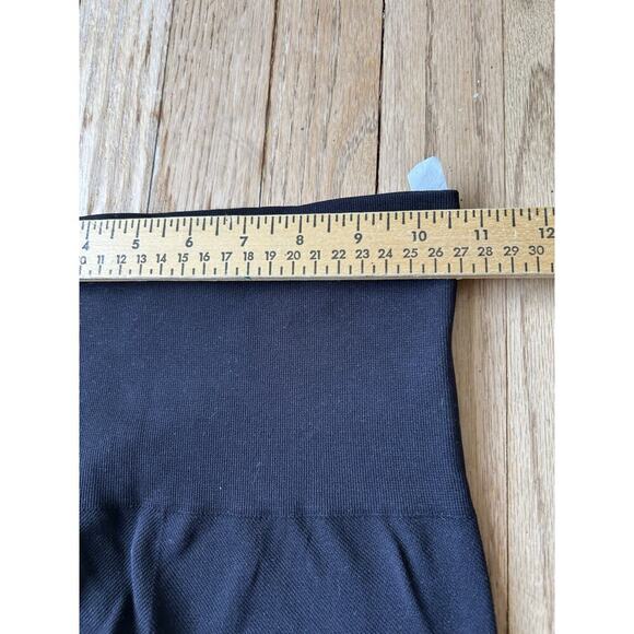 Spanx Leggings Womens Small Black Look At Me Now Seamless Side Zip Ankle - Picture 5 of 7